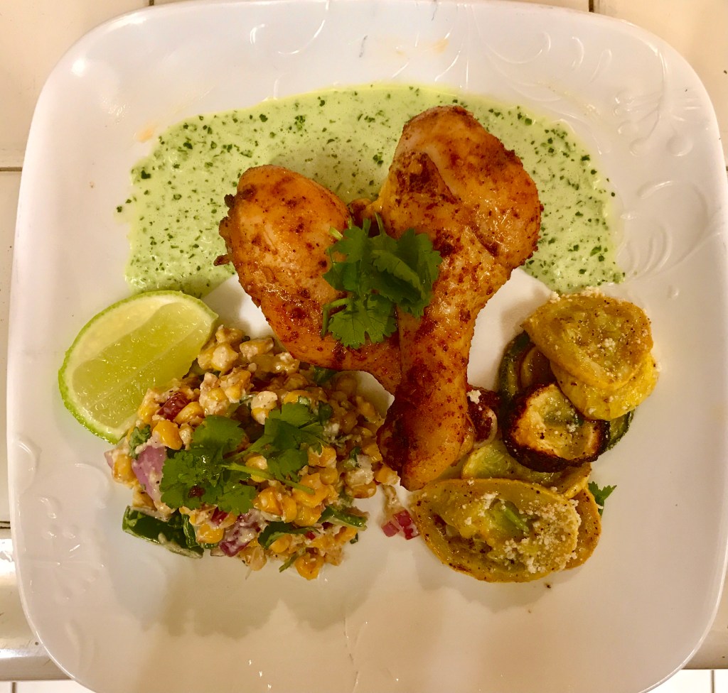 Peruvian Chicken + Corn&nbsp;Salad