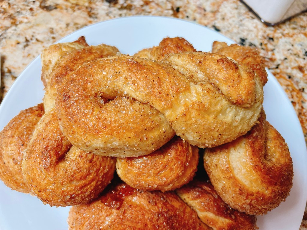 Brioche Twists with Coriander&nbsp;Sugar