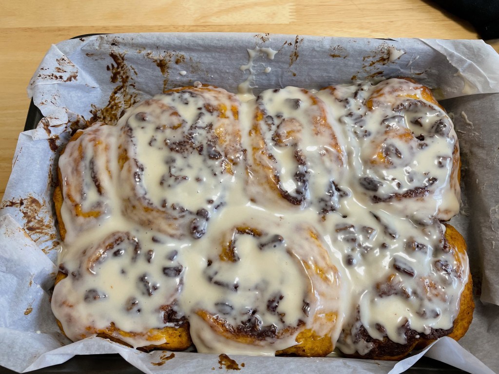 Pumpkin Spice Cinnamon&nbsp;Rolls
