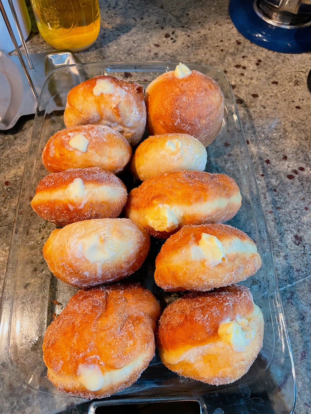 Brioche Donuts with Banana/Vanilla Pastry&nbsp;Cream