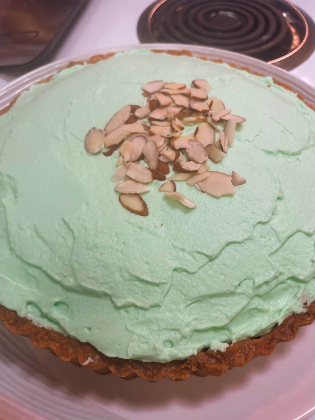 Coconut Pandan Tart